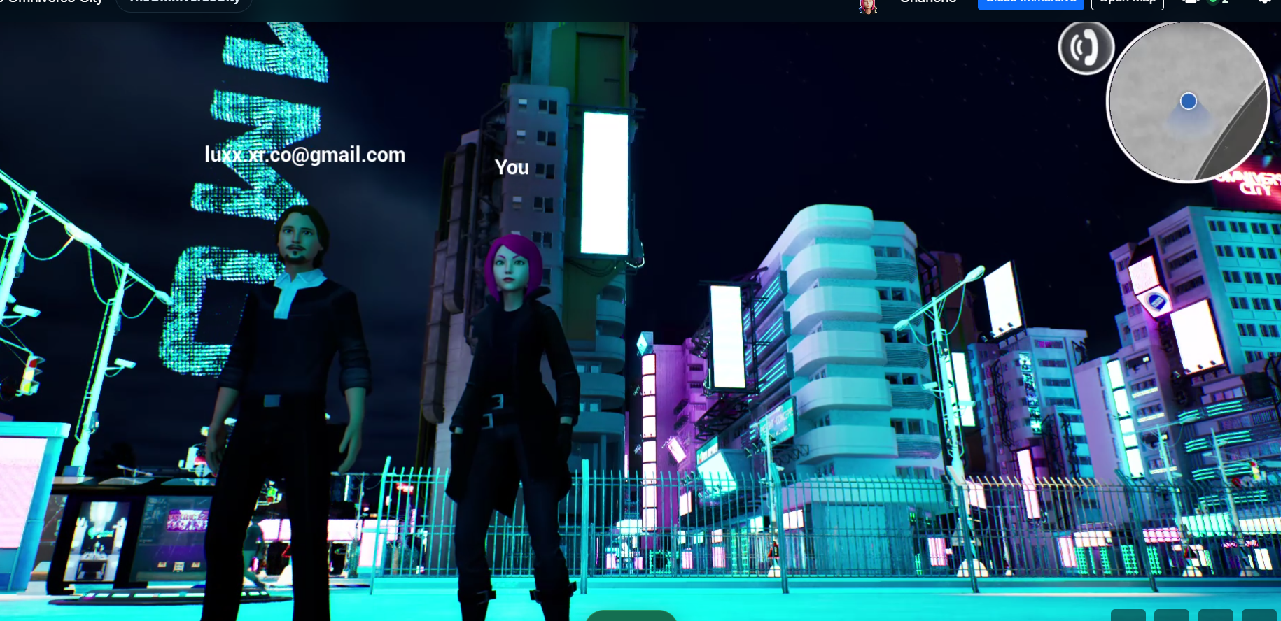 OmniFolk in Arcade District