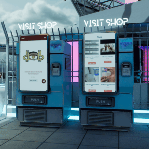 Omniverse City Vending Machine Rental