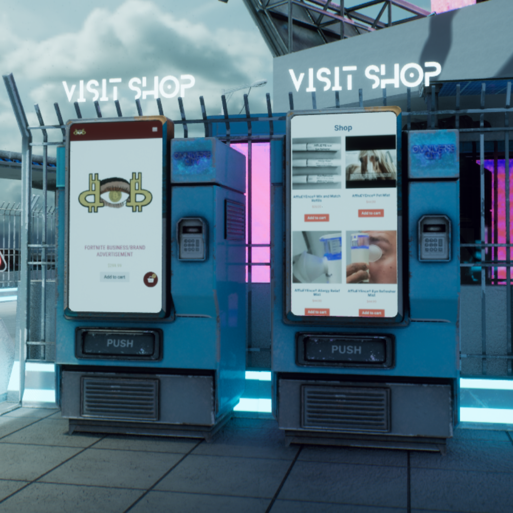 Omniverse City Vending Machine Rental